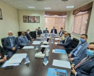 وفداً رفيع المستوى من المجلس العربي للإختصاصات الصحية يزور المجلس الطبي الأردني