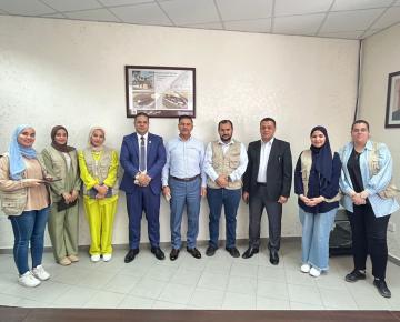 زيارت قافلة النزاهة للمجلس الطبي الأردني